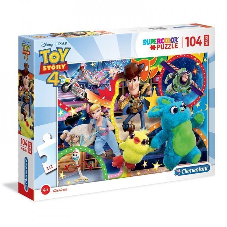 Clementoni Puzzle Maxi Toy Story 4  104 dílků