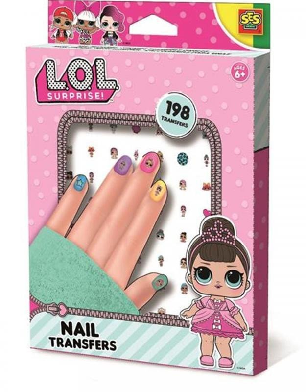 SES LOL zdobení nehtů