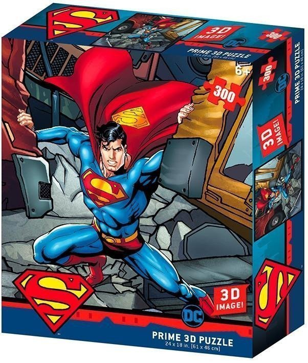 Puzzle 3D - Superman Strength  300 dílků