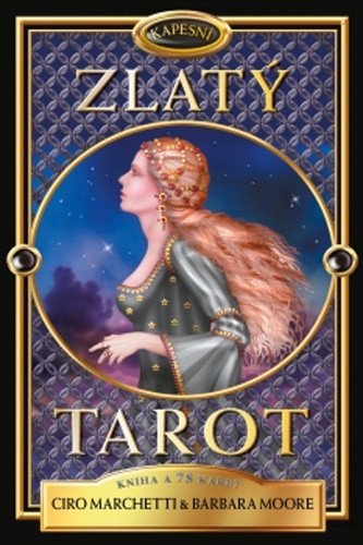 Kapesní Zlatý tarot - Kniha a 78 karet – Marchetti Ciro