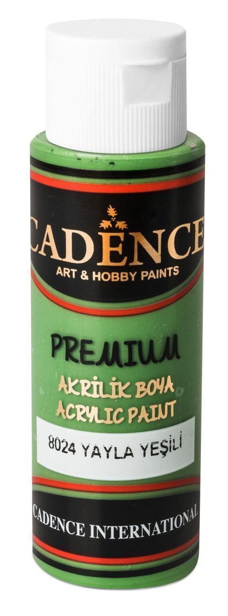 Akrylová barva Cadence Premium - zelená  70 ml