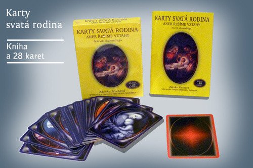 Karty Svatá rodina aneb řešíme vztahy kniha  28 karet – Blechová Zdenka