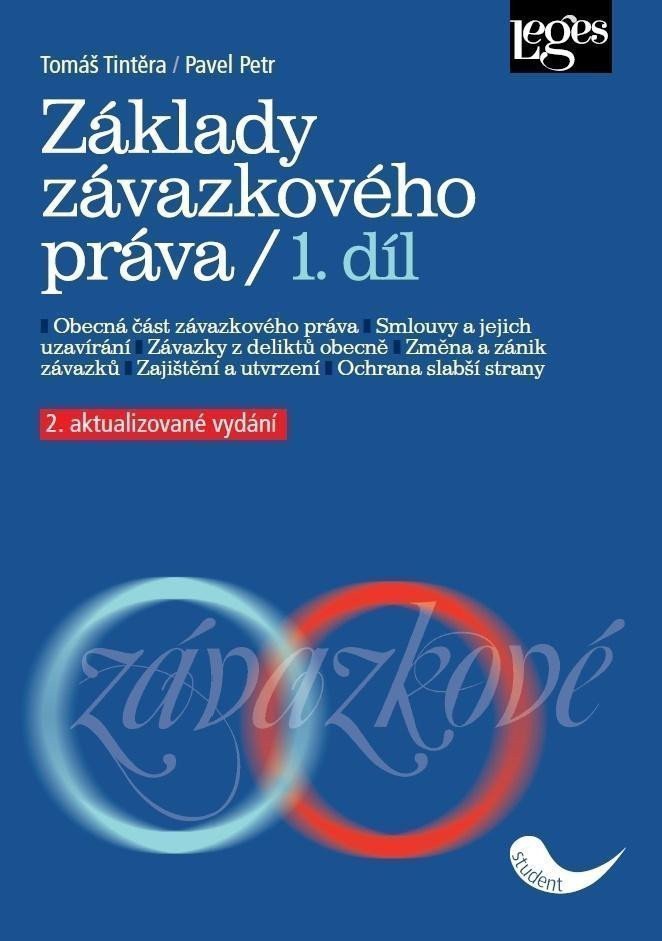 Základy závazkového práva 1 díl – group of authors