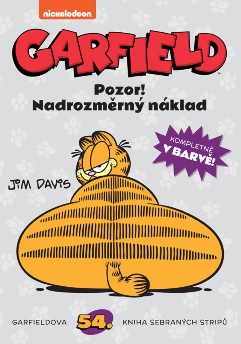 Garfield Pozor Nadrozměrný náklad č 54 – Davis Jim