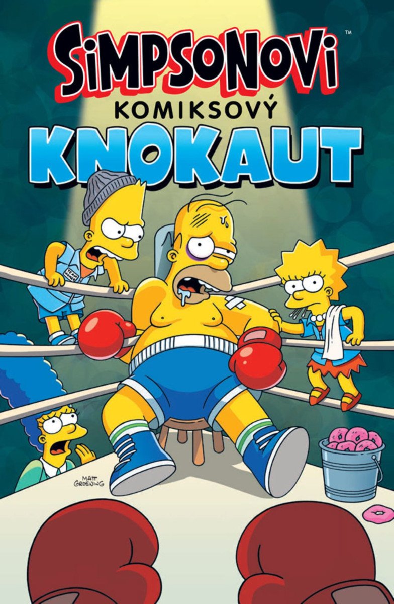 Simpsonovi - Komiksový knokaut – Groening Matt