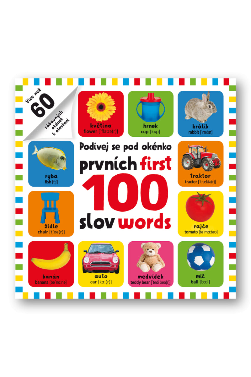 Prvních 100 slov  First 100 words - Podívej se pod obrázek – group of authors