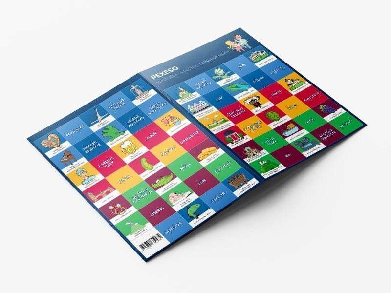 Pexeso Vlastivěda 4 ročník - Česká republika