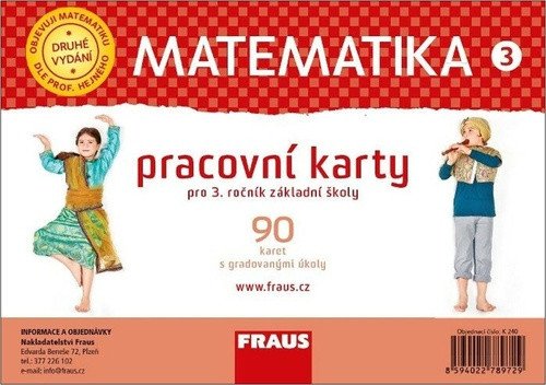 Matematika 3 - Pracovní karty pro 3 ročník ZŠ