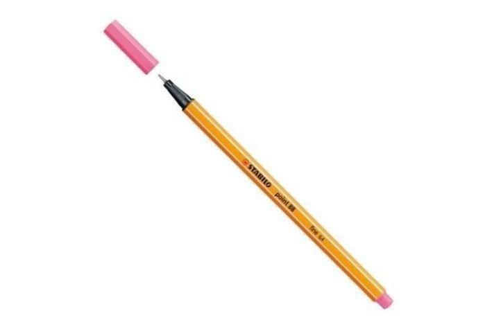 Popisovač STABILO point liner 88 růžový světle