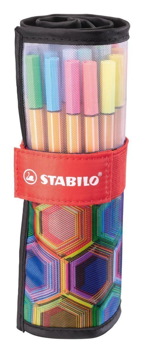 Popisovač STABILO point liner 88 sada 25 ks Rollerset ARTY