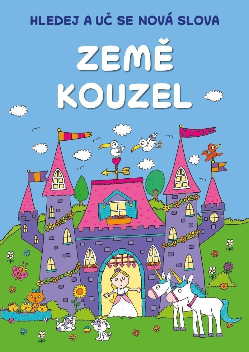 Hledej a uč se nová slova Země kouzel – group of authors