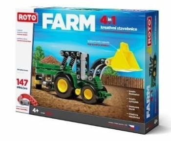 ROTO Stavebnice 4v1 Farm 147 dílků
