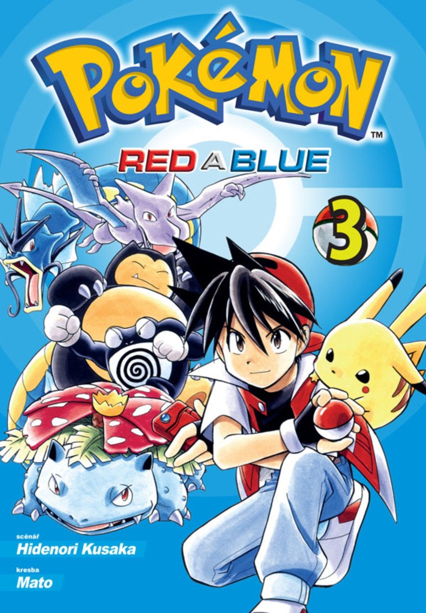 Pokémon 3 - Red a blue – Kusaka Hidenori