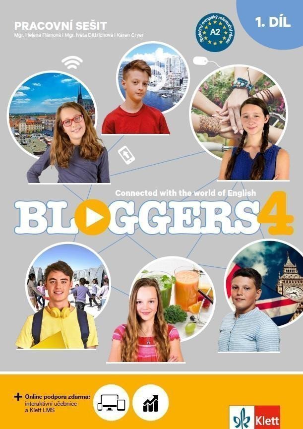 Bloggers 4 A22 – 2dílný pracovní sešit  žákovská licence
