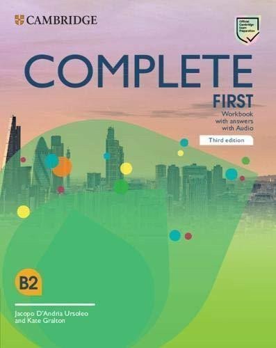 Complete First B2 Workbook with answers with Audio 3rd – Olivieri Jacopo