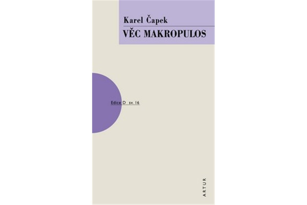 Věc Makropulos – Čapek Karel