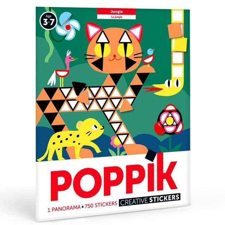 Poppik Samolepkové panorama - Džungle