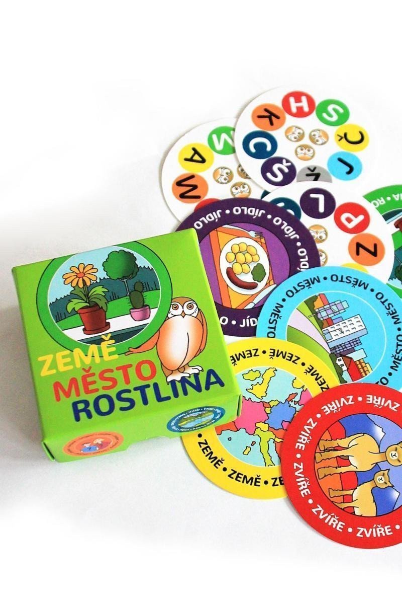 Země město rostlina - společenská hra – Sýkora Petr