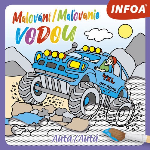 Malování  Maľovanie vodou - Auta  Autá