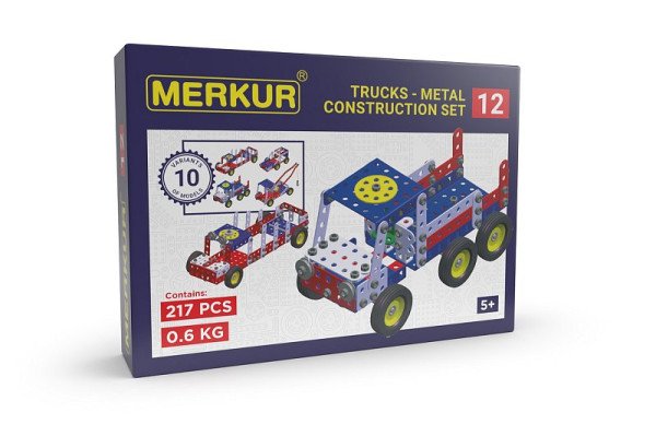 Merkur 012 Odtahové vozidlo 217 dílů, 10 modelů