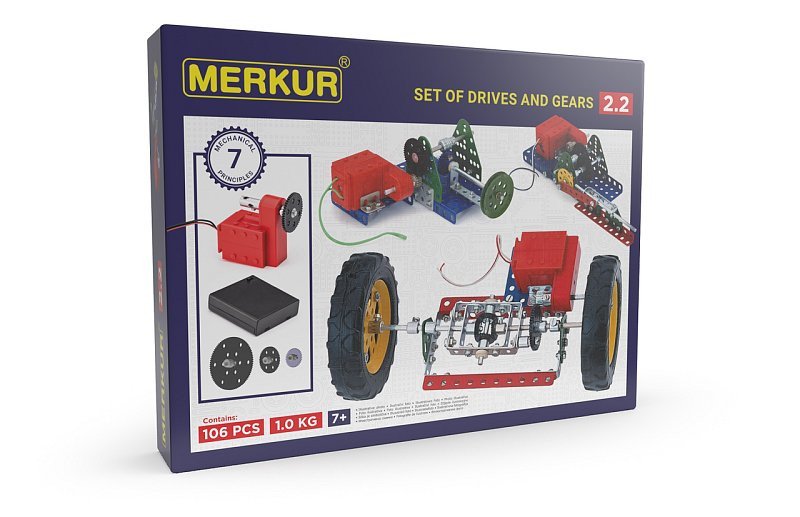 Merkur 22 Pohony a převody