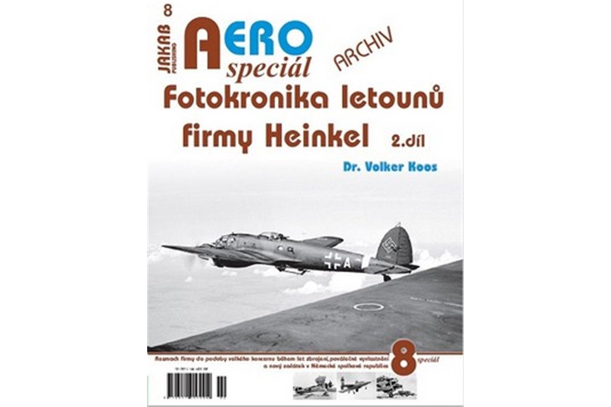 AEROspeciál 8 - Fotokronika letounů firmy Heinkel 2 díl – Koos Volker