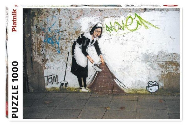 Puzzle Banksy - Maid / 1000 dílků