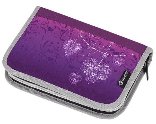Bagmaster Školní penál CASE ALFA 7 A PINKPURPLE