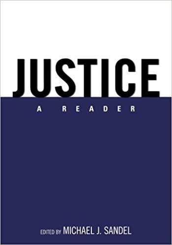 Justice A Reader – Sandel Michael J