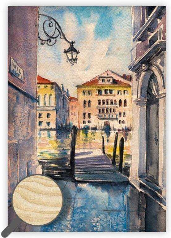 Obraz dřevěný Aquarelle 340x485