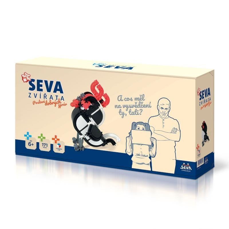 Stavebnice SEVA - Zvířata Poslové dobrých zpráv 171 ks