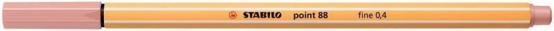 Popisovač STABILO point 88 starorůžová