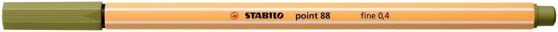 Popisovač STABILO point 88 zelená matná