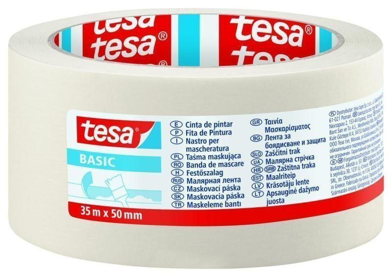 Tesa bílá maskovací páska základní 35m x 50 mm