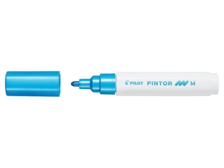 PILOT Pintor Medium akrylový popisovač 15-22mm - metalický modrý