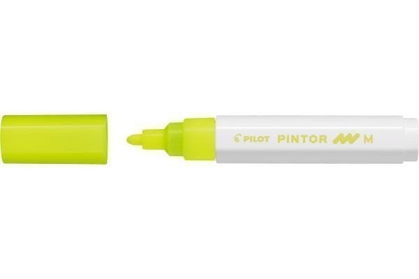 PILOT Pintor Medium akrylový popisovač 15-22mm - neonový žlutý
