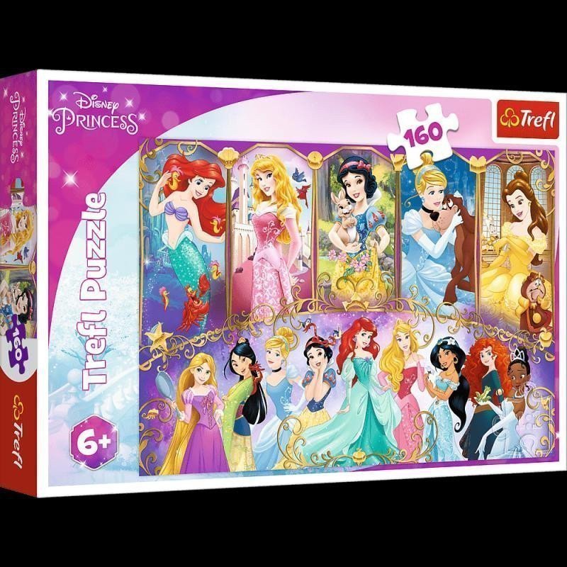Trefl Puzzle Disney Princess - Portréty princezen  160 dílků