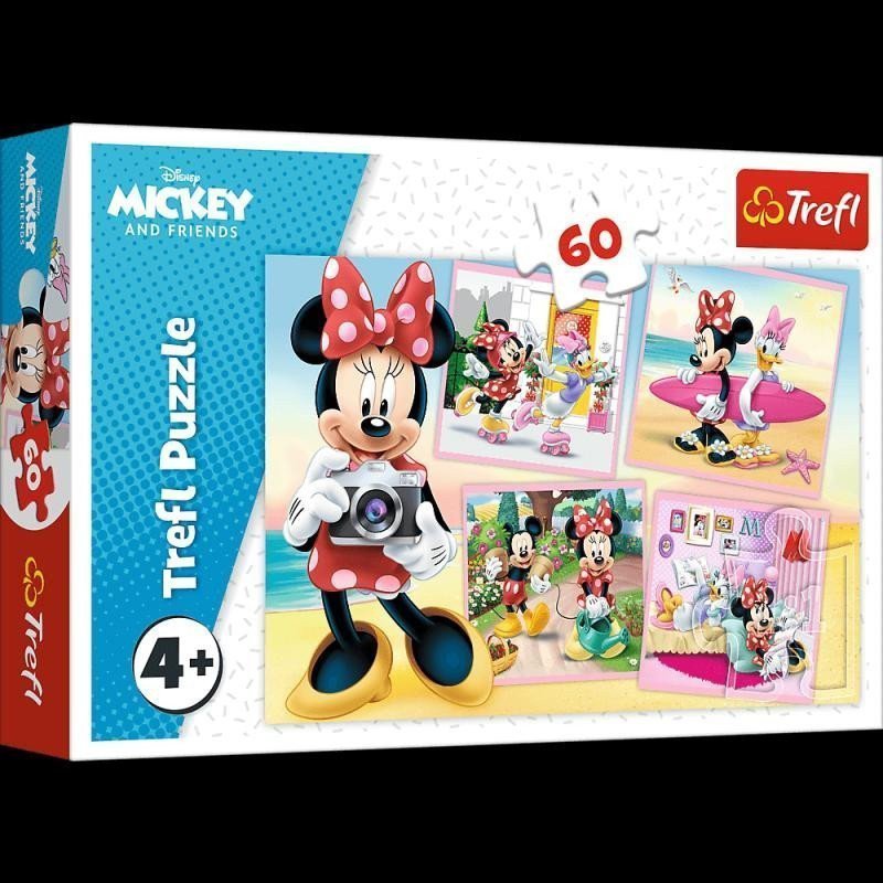 Trefl Puzzle Minnie Půvabná Minnie  60 dílků