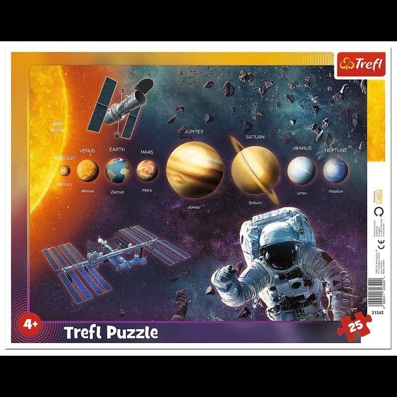 Trefl Puzzle Sluneční soustava  25 dílků