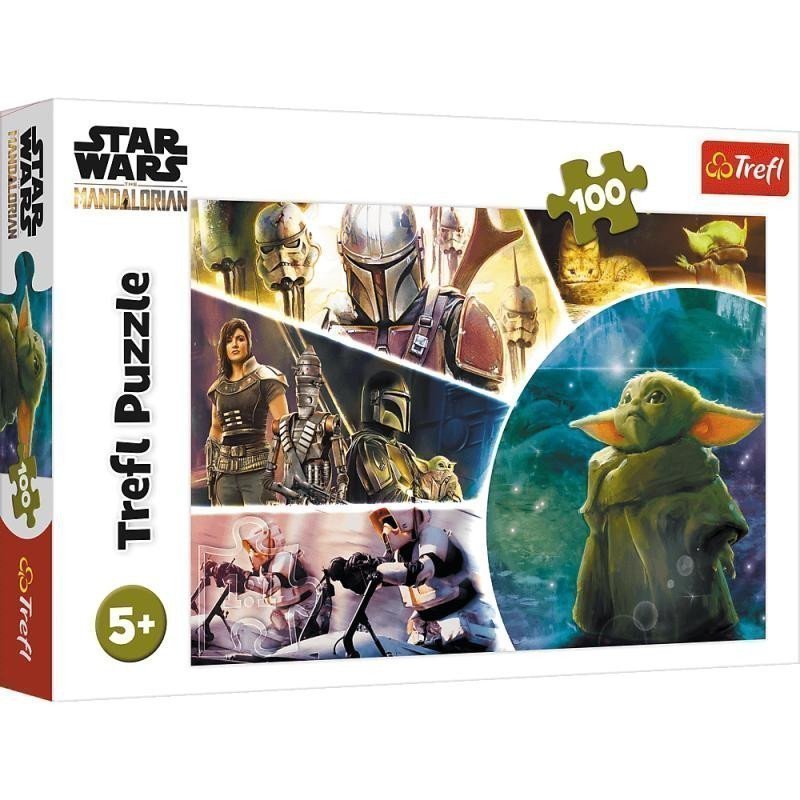 Trefl Puzzle Star Wars - The Mandalorian Baby Yoda  100 dílků