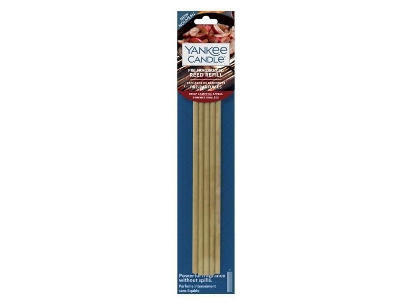 YANKEE CANDLE Pre-Fragranced Crisp Campfire Apples voňavé tyčinky náplň 5 stébel