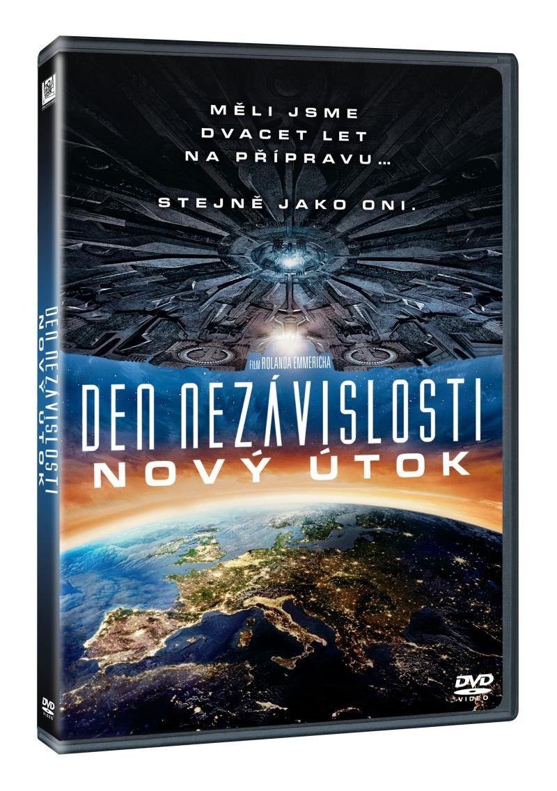 Den nezávislosti Nový útok DVD