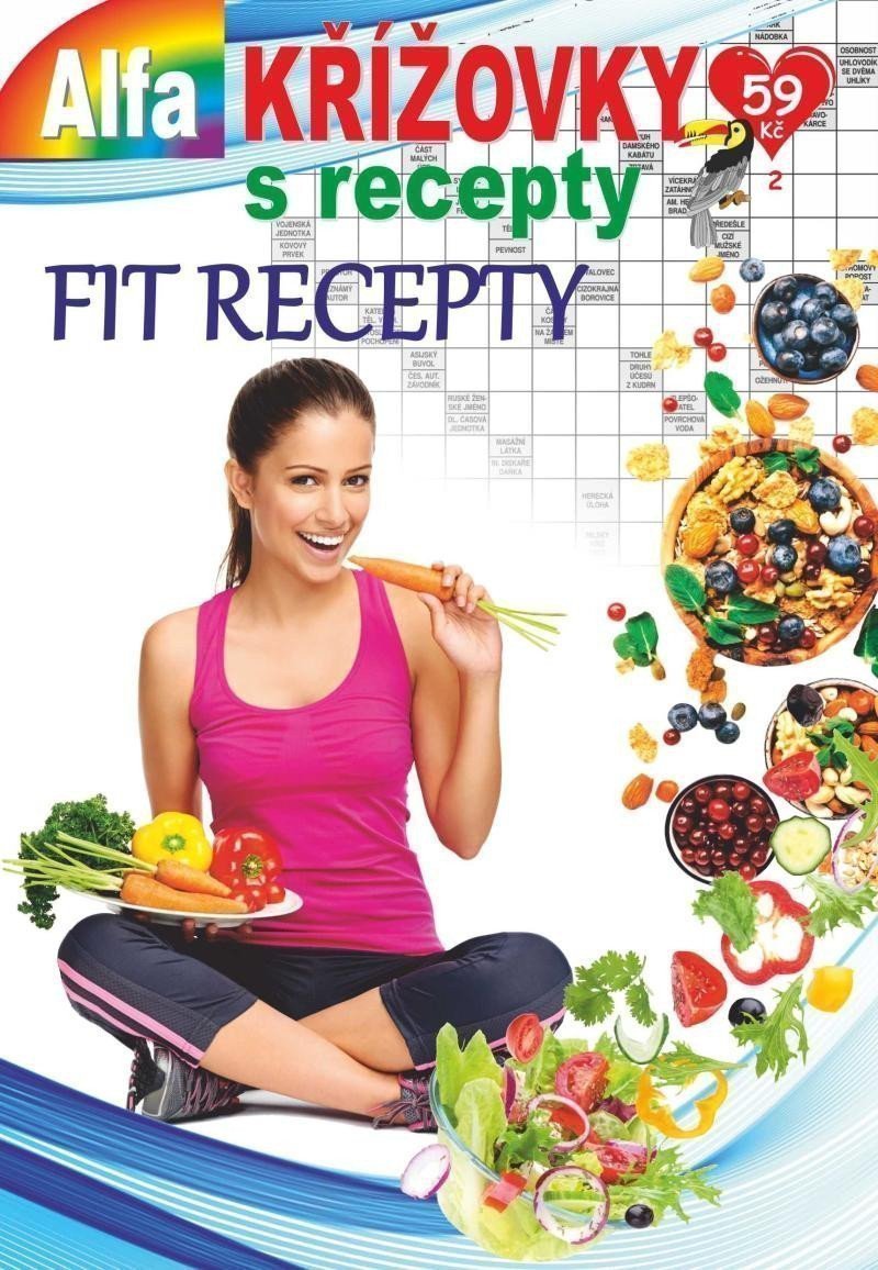 Křížovky s recepty 22021 - Fit recepty