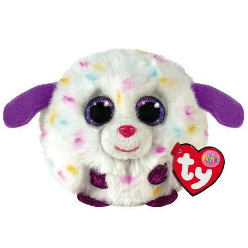TY Puffies MUNCHKIN - bílý pejsek10 cm