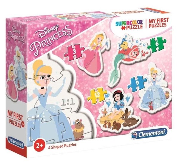 Puzzle Princess 3+6+9+12 dílků