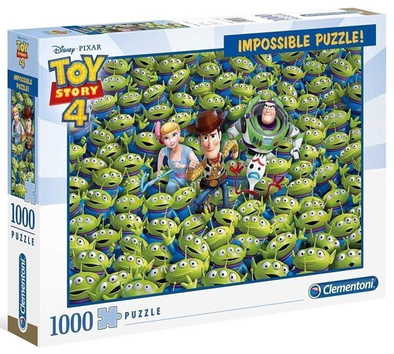 Clementoni Puzzle Impossible - Toy Story 4  1000 dílků