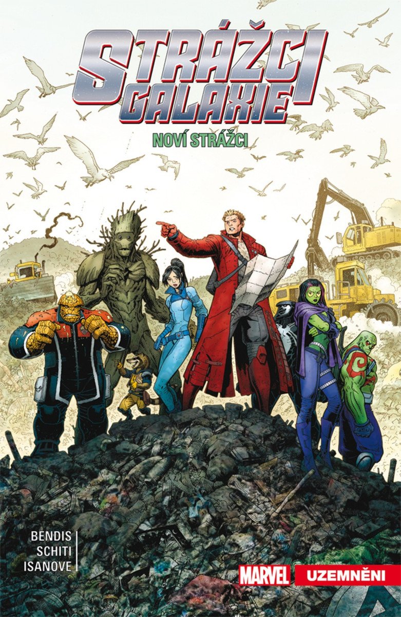 Strážci galaxie Noví Strážci 4 - Uzemněni – Bendis Brian Michael