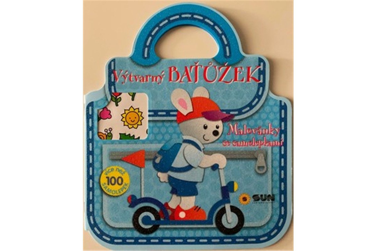 Výtvarný batůžek - Malovánky se samolepkami