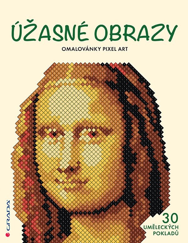 Omalovánky Pixel Art Úžasné obrazy - 30 uměleckých pokladů – Farnsworthová Lauren