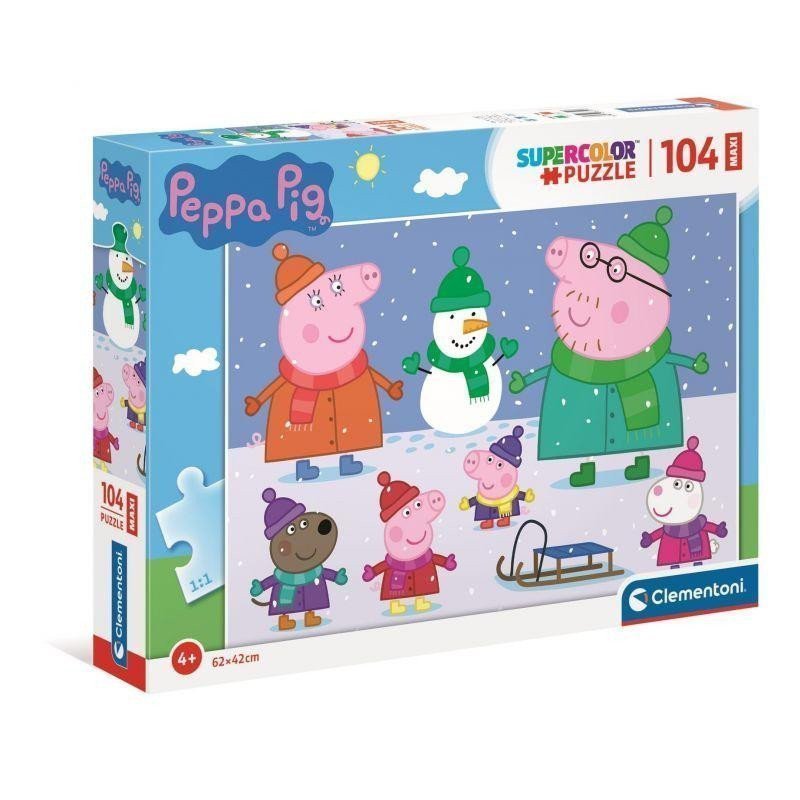 Clementoni Puzzle Maxi - Peppa Pig 104 dílků